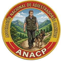 Logotipo de la Asociación Nacional de Adiestradores Caninos Profesionales